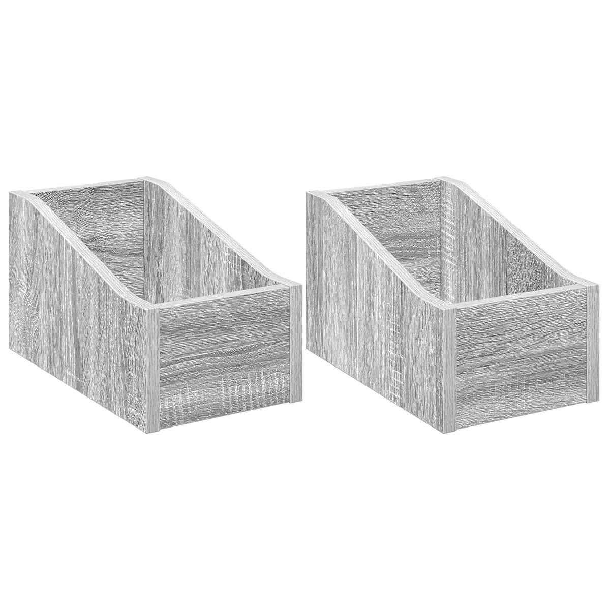 Κουτί LP 2 τμχ. Γκρι Sonoma 18 x 32 x 18 εκ. Επεξεργασμένο Ξύλο - Pakobazaar