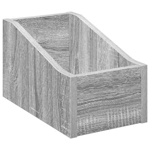 Κουτί LP 2 τμχ. Γκρι Sonoma 18 x 32 x 18 εκ. Επεξεργασμένο Ξύλο - Pakobazaar