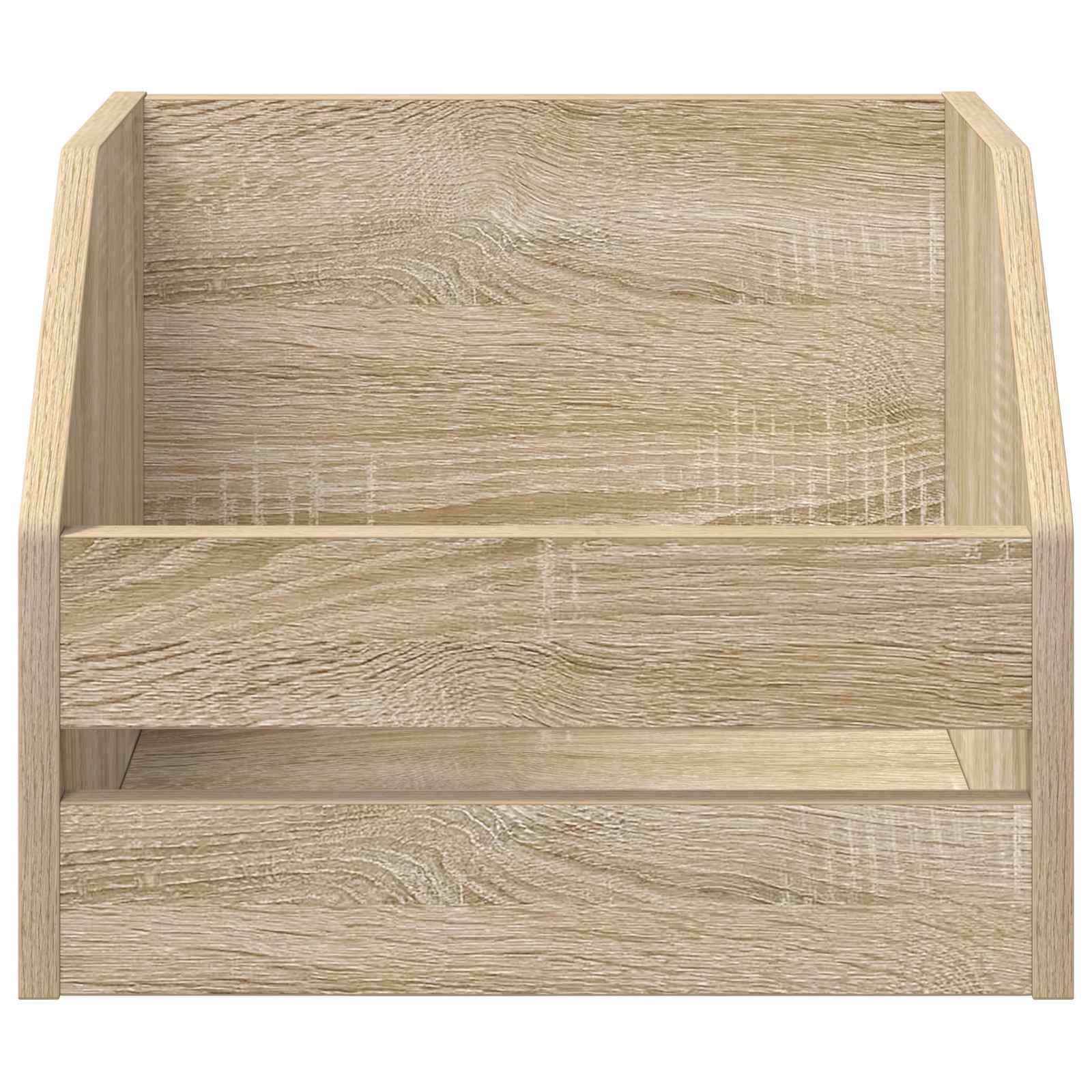 Κουτί Άλμπουμ Βινυλίου 2 τμχ. Sonoma Δρυς 38 x 30 x 29 εκ