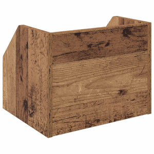 Κουτί Άλμπουμ Βινυλίου Ξύλο δρυός 38 x 30 x 29 εκ
