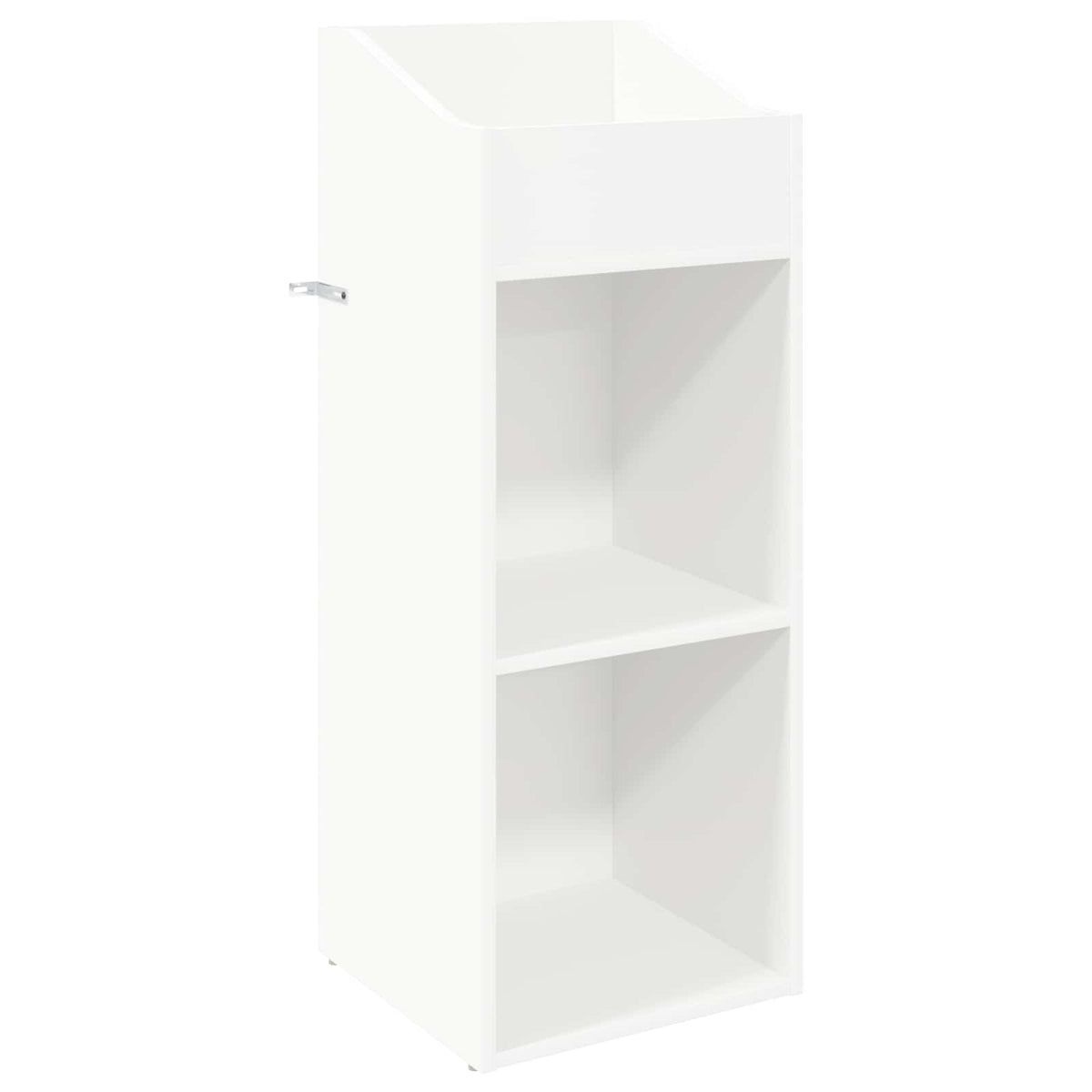 Ντουλάπι δίσκων βινυλίου Λευκό 36 x 36 x 95,5 εκ