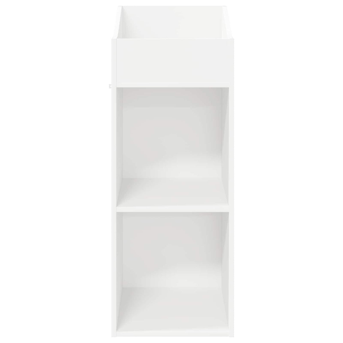 Ντουλάπι δίσκων βινυλίου Λευκό 36 x 36 x 95,5 εκ