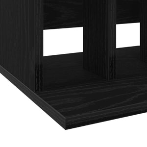 Αποθήκευση Βινυλίου Μαύρη Δρυς 42 x 33 x 36 εκ.