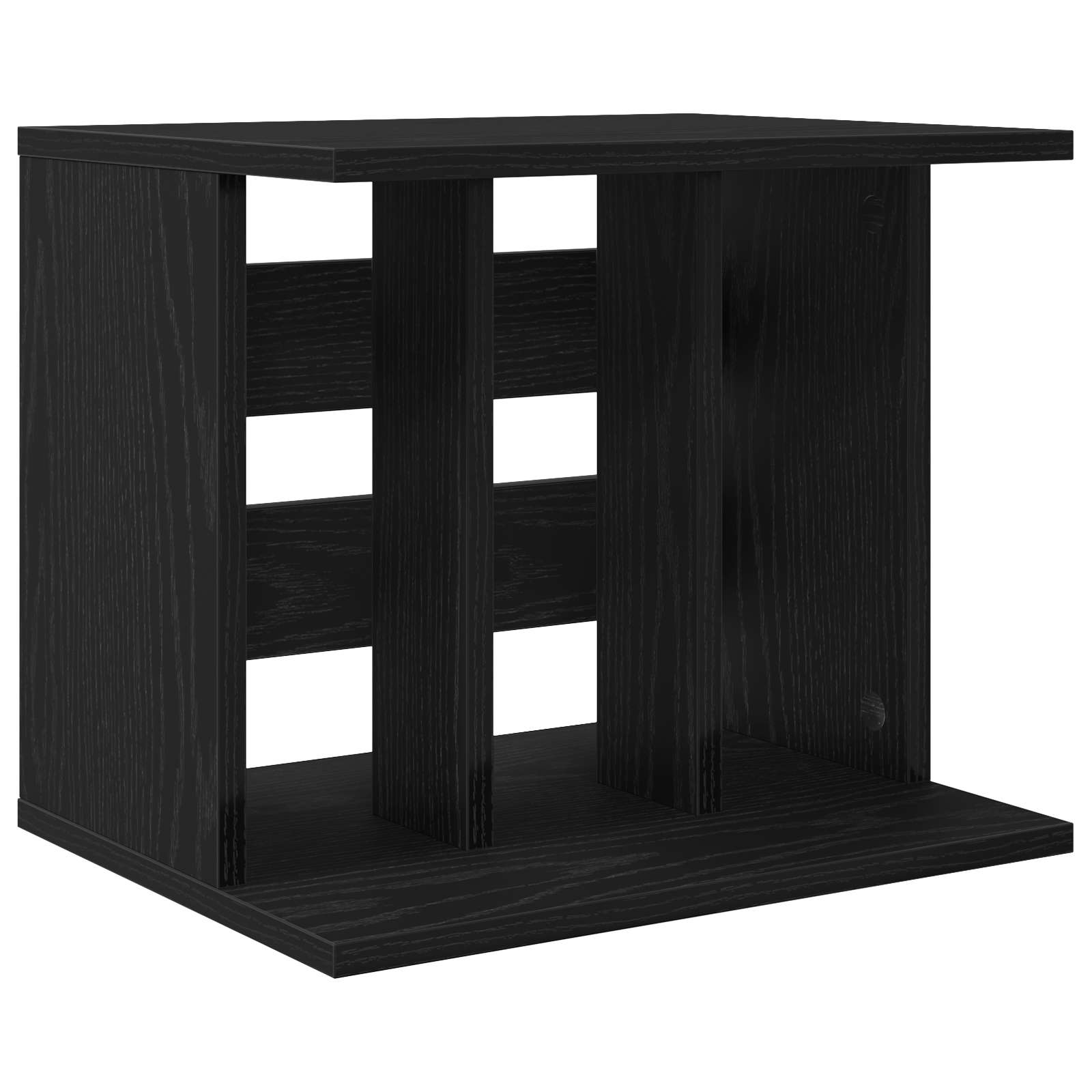 Αποθήκευση Βινυλίου Μαύρη Δρυς 42 x 33 x 36 εκ.