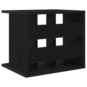 Αποθήκευση Βινυλίου Μαύρη Δρυς 42 x 33 x 36 εκ.