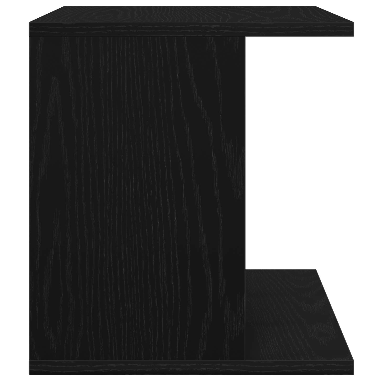 Αποθήκευση Βινυλίου Μαύρη Δρυς 42 x 33 x 36 εκ.