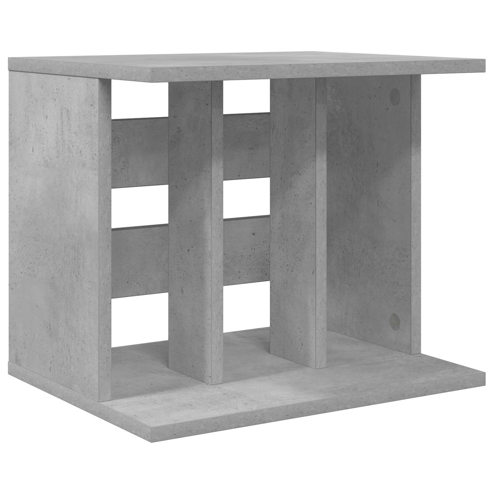 Αποθήκευση Βινυλίου Γκρι Σκυροδέματος 42 x 33 x 36 εκ.