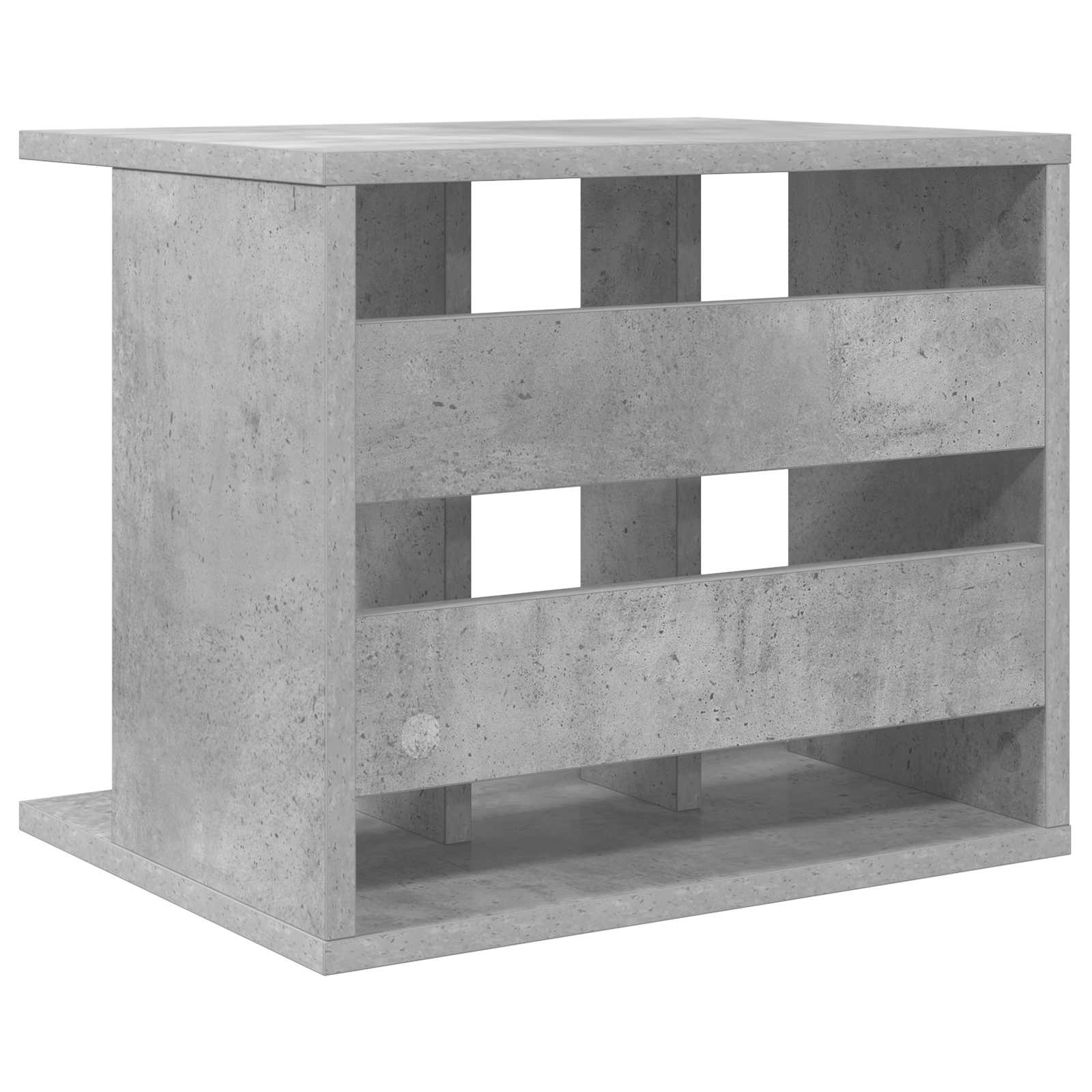 Αποθήκευση Βινυλίου Γκρι Σκυροδέματος 42 x 33 x 36 εκ.