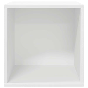 Κουτί Άλμπουμ Βινυλίου Λευκό 37 x 36,5 x 38 εκ.