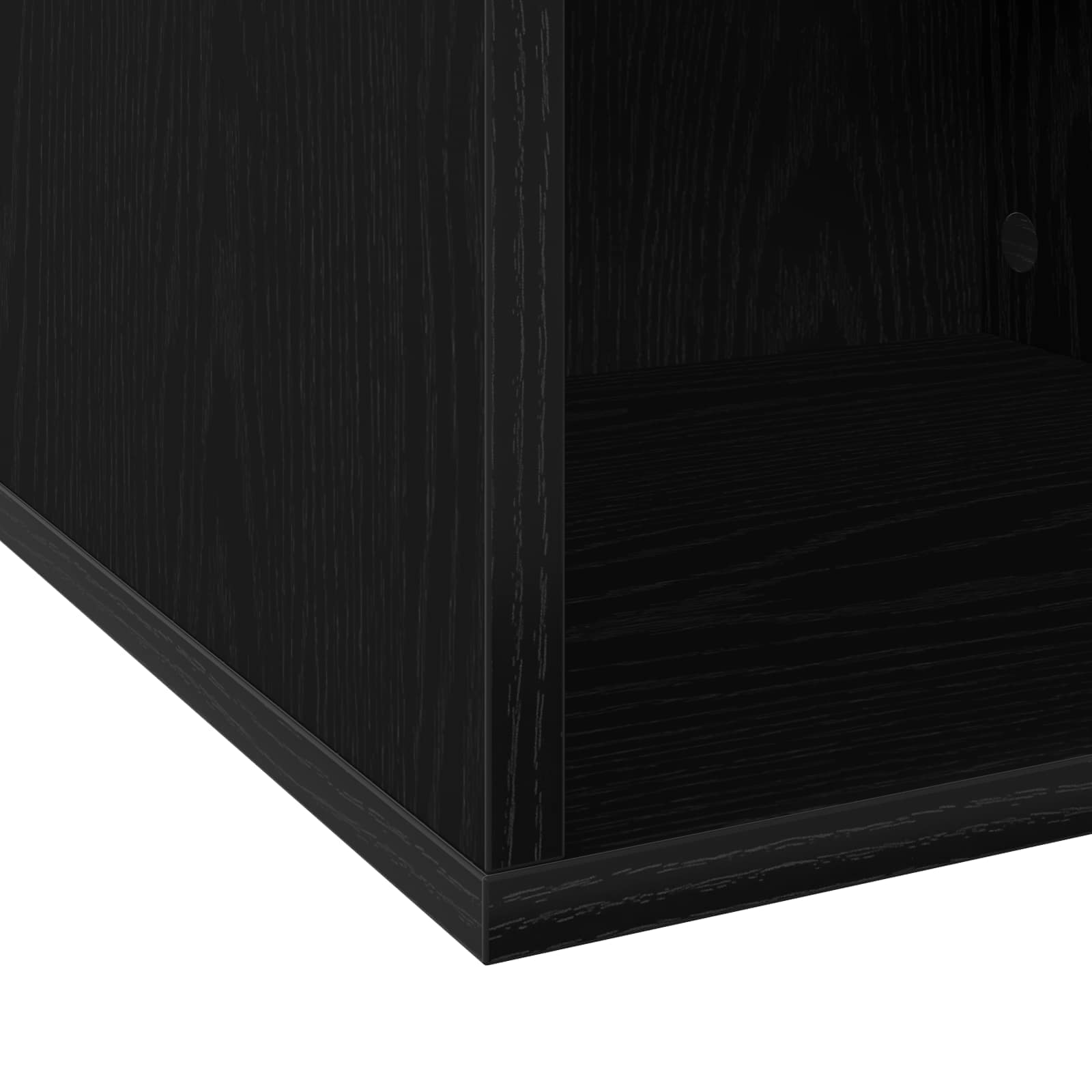 Κουτί Άλμπουμ Βινυλίου Μαύρη Δρυς 37 x 36,5 x 38 εκ.