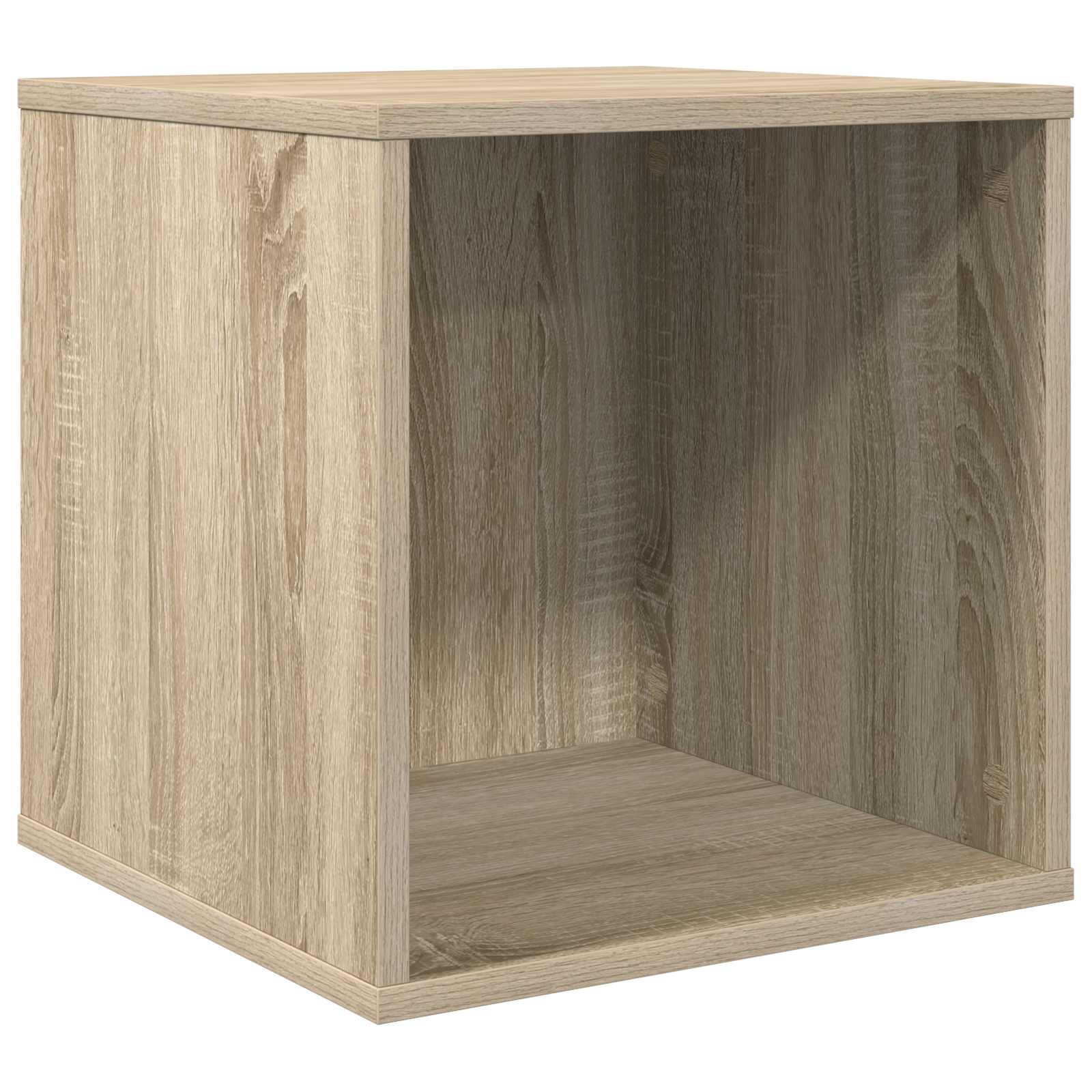 Κουτί Άλμπουμ Βινυλίου 2 τμχ. Sonoma Δρυς 37 x 36,5 x 38 εκ.