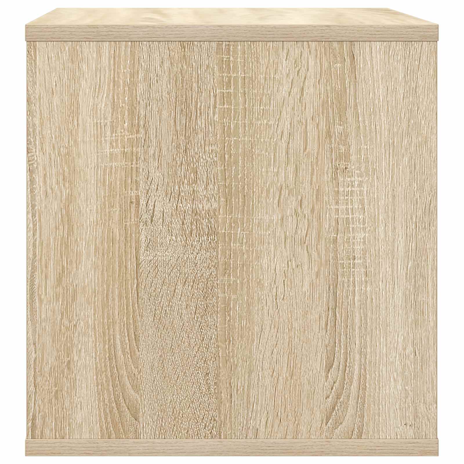 Κουτί Άλμπουμ Βινυλίου 2 τμχ. Sonoma Δρυς 37 x 36,5 x 38 εκ.