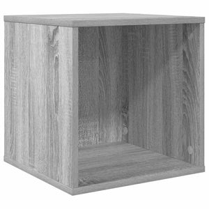 Κουτί Άλμπουμ Βινυλίου 2 τμχ. Γκρι Sonoma 37 x 36,5 x 38 εκ. - Pakobazaar