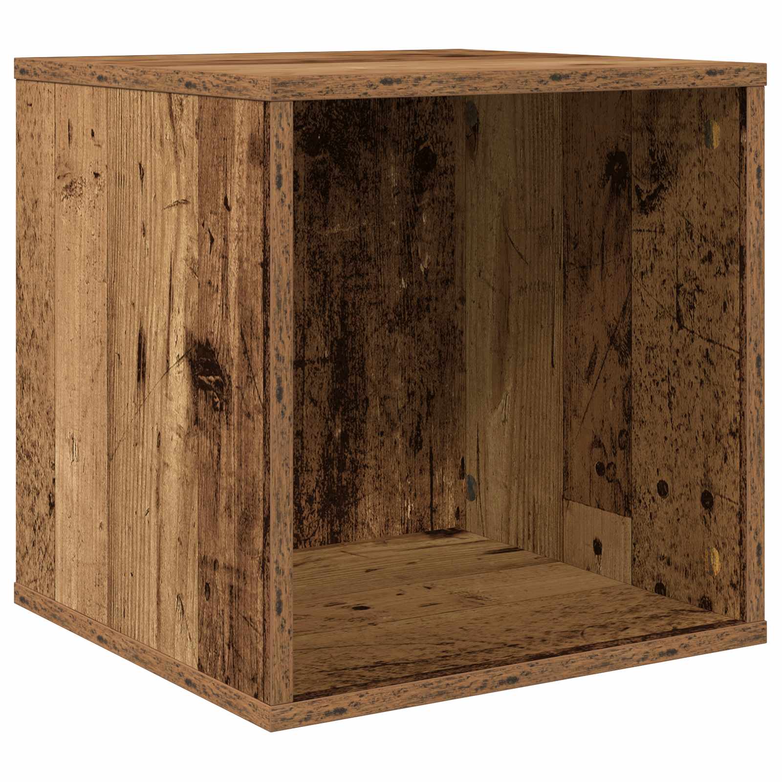 Κουτί Άλμπουμ Βινυλίου 2 τμχ. Ξύλο δρυός 37 x 36,5 x 38 εκ.