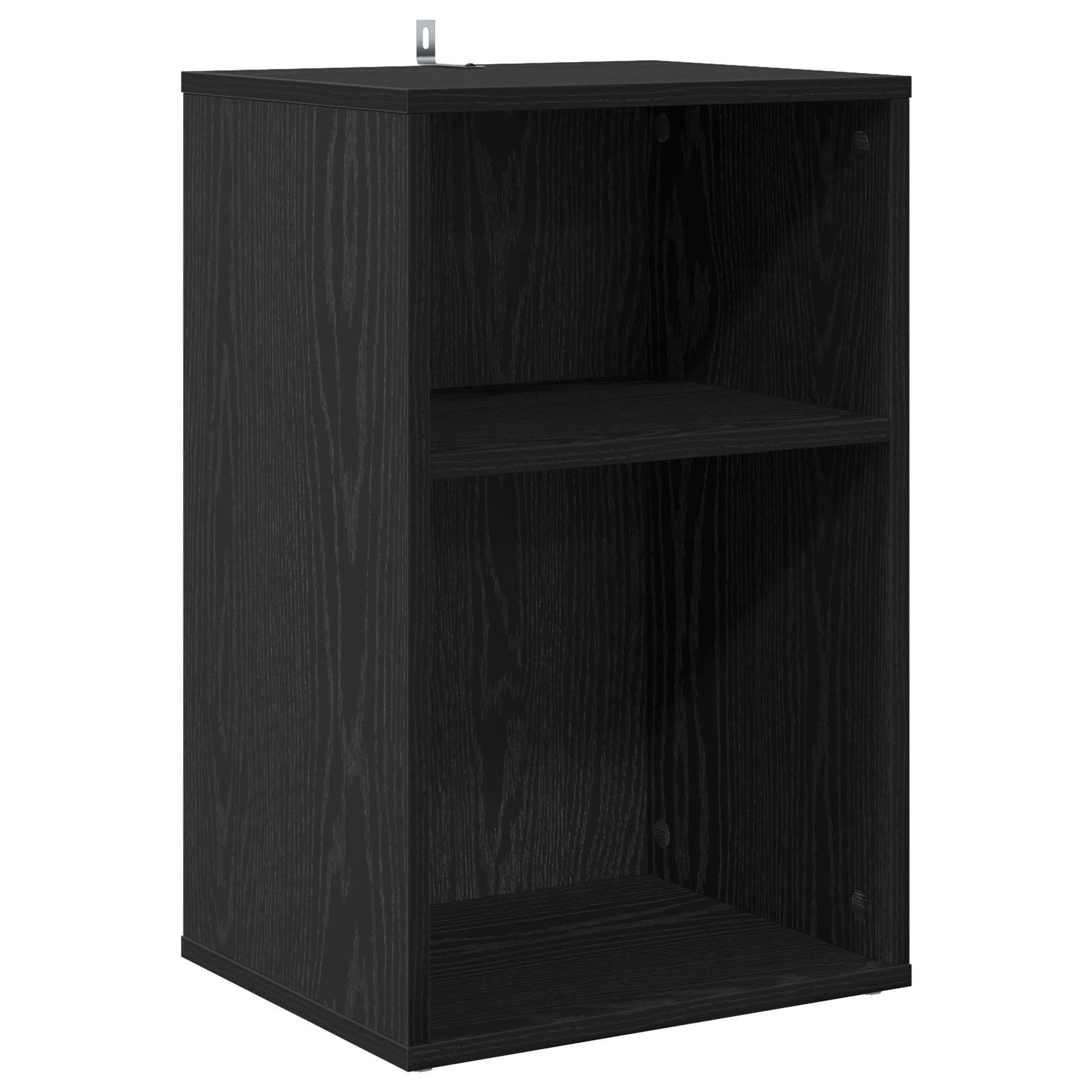 Ντουλάπι δίσκων βινυλίου Μαύρη Δρυς 38 x 33 x 61 εκ