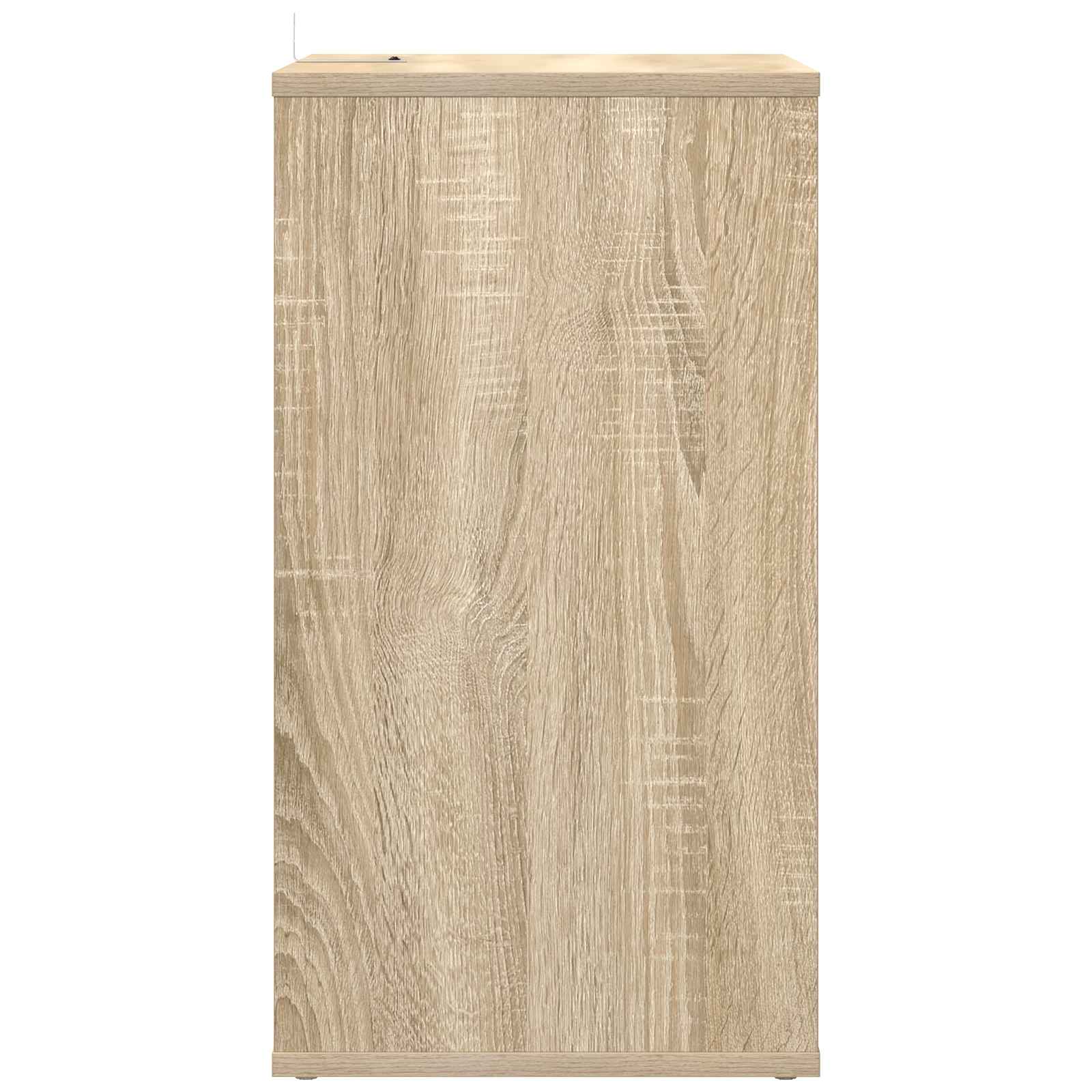 Ντουλάπι δίσκων βινυλίου Sonoma Δρυς 38 x 33 x 61 εκ - Pakobazaar
