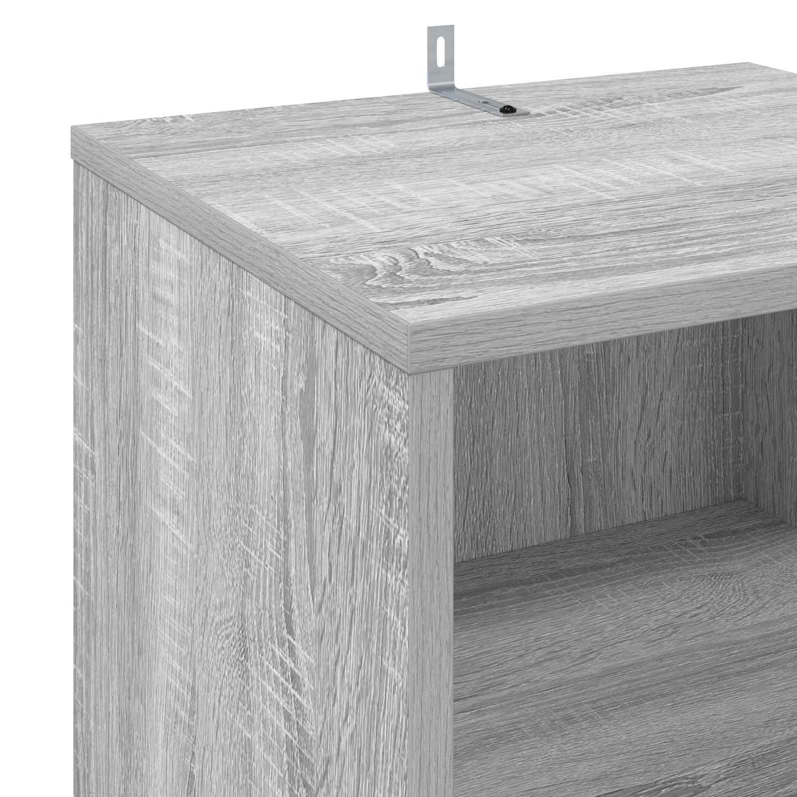 Ντουλάπι δίσκων βινυλίου Γκρι Sonoma 38 x 33 x 61 εκ - Pakobazaar