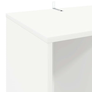 Ντουλάπι δίσκων βινυλίου Λευκό 44,5 x 36,5 x 74,5 εκ