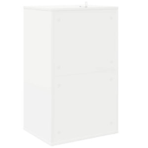Ντουλάπι δίσκων βινυλίου Λευκό 44,5 x 36,5 x 74,5 εκ