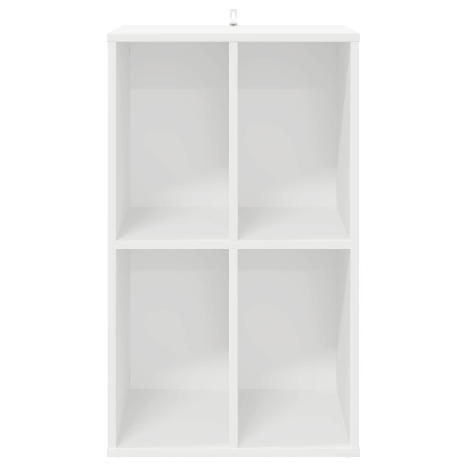 Ντουλάπι δίσκων βινυλίου Λευκό 44,5 x 36,5 x 74,5 εκ