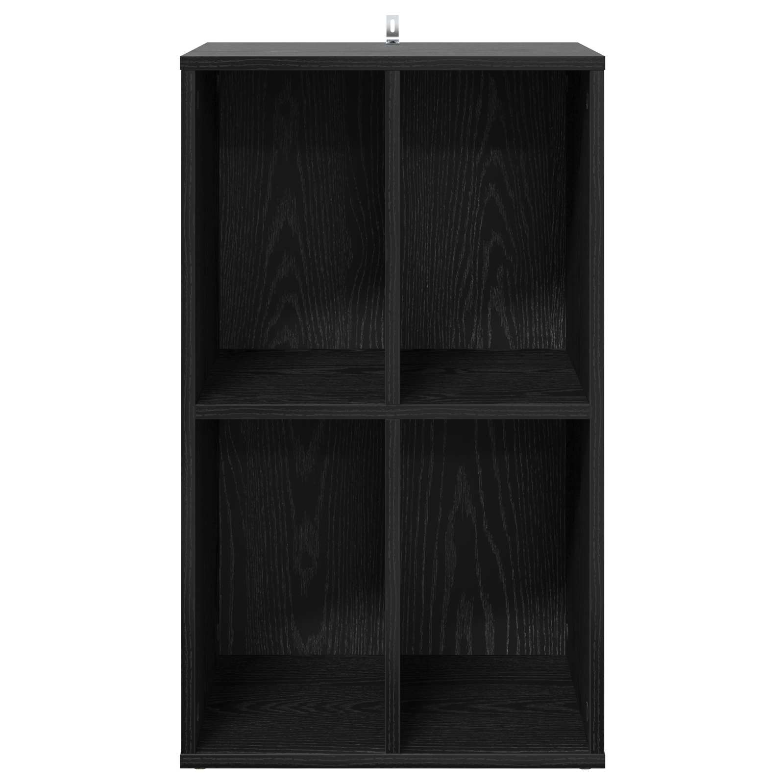 Ντουλάπι δίσκων βινυλίου Μαύρη Δρυς 44,5 x 36,5 x 74,5 εκ