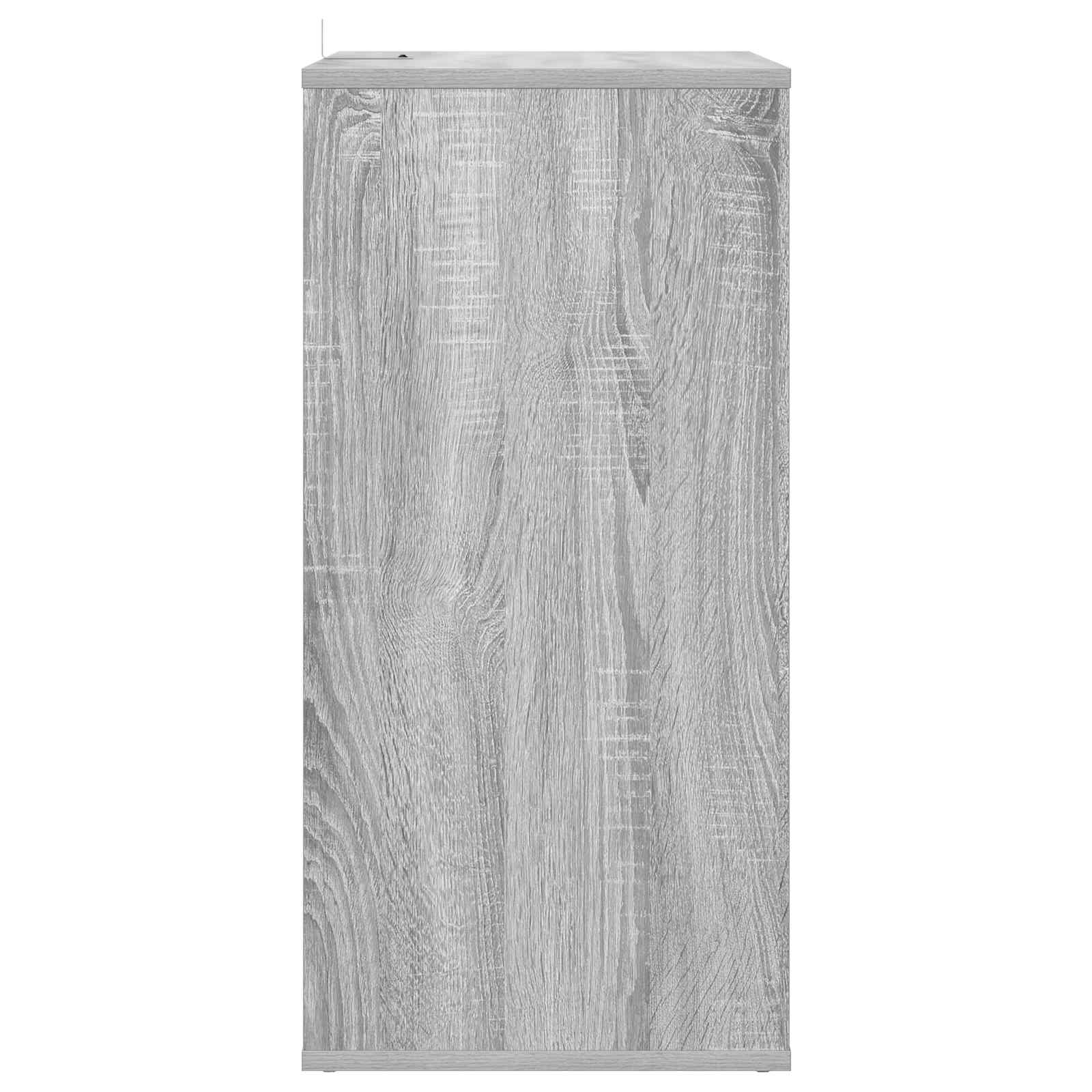 Ντουλάπι δίσκων βινυλίου Γκρι Sonoma 44,5 x 36,5 x 74,5 εκ