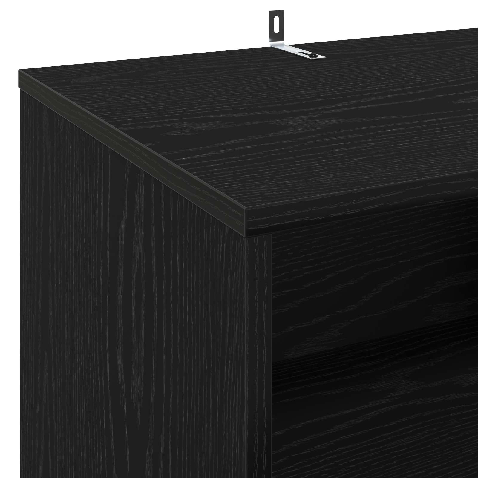 Ράφι Πικάπ Μαύρη Δρυς 47 x 39,5 x 74,5 εκ. Επεξεργασμένο Ξύλο