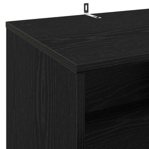 Ράφι Πικάπ Μαύρη Δρυς 47 x 39,5 x 74,5 εκ. Επεξεργασμένο Ξύλο