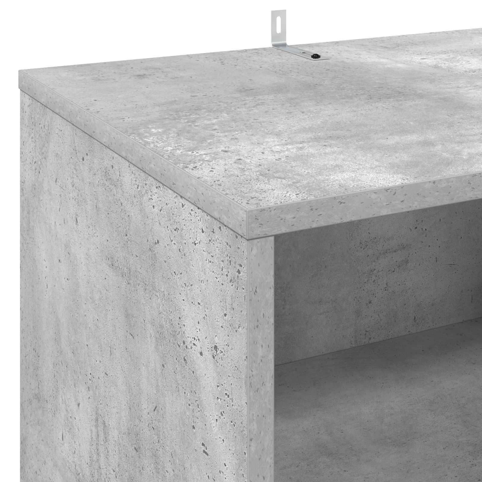 Ράφι Πικάπ Γκρι Σκυροδέματος 47 x 39,5 x 74,5 εκ.