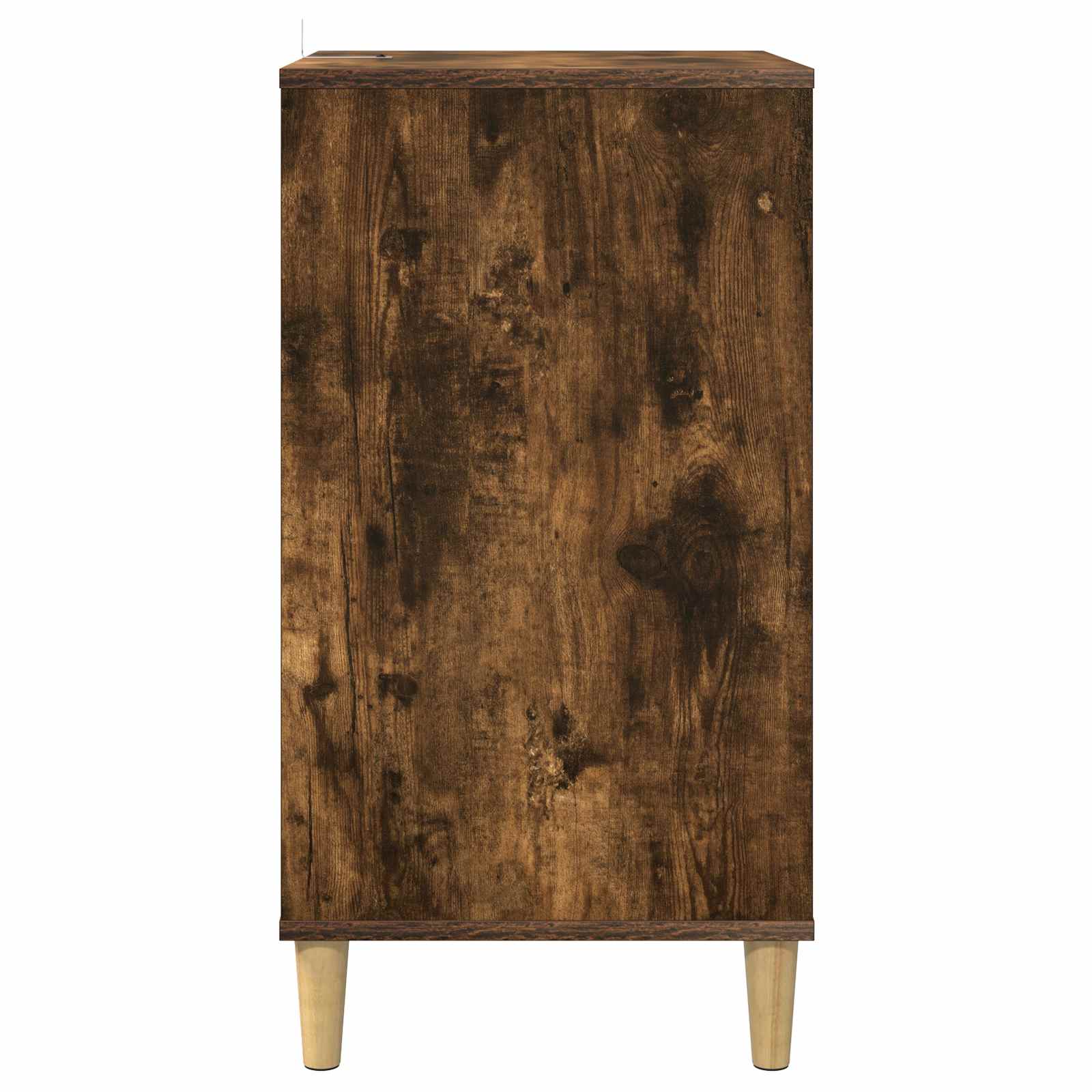 Ράφι Πικάπ Καπνισμένο Ξύλο Δρυός 47 x 39,5 x 74,5 εκ.
