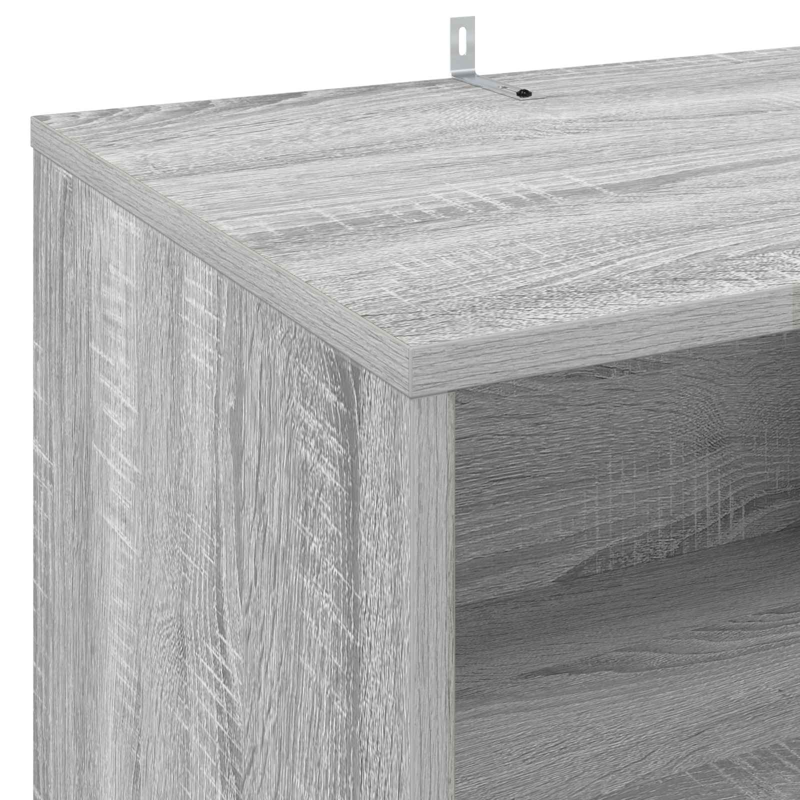 Ράφι Πικάπ Γκρι Sonoma 47 x 39,5 x 74,5 εκ. Επεξεργασμένο Ξύλο