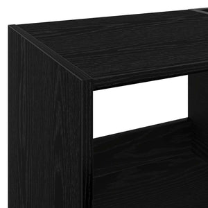 Βάση πικάπ Μαύρη Δρυς 82 x 39,5 x 82,5 εκ Επεξεργασμένο Ξύλο