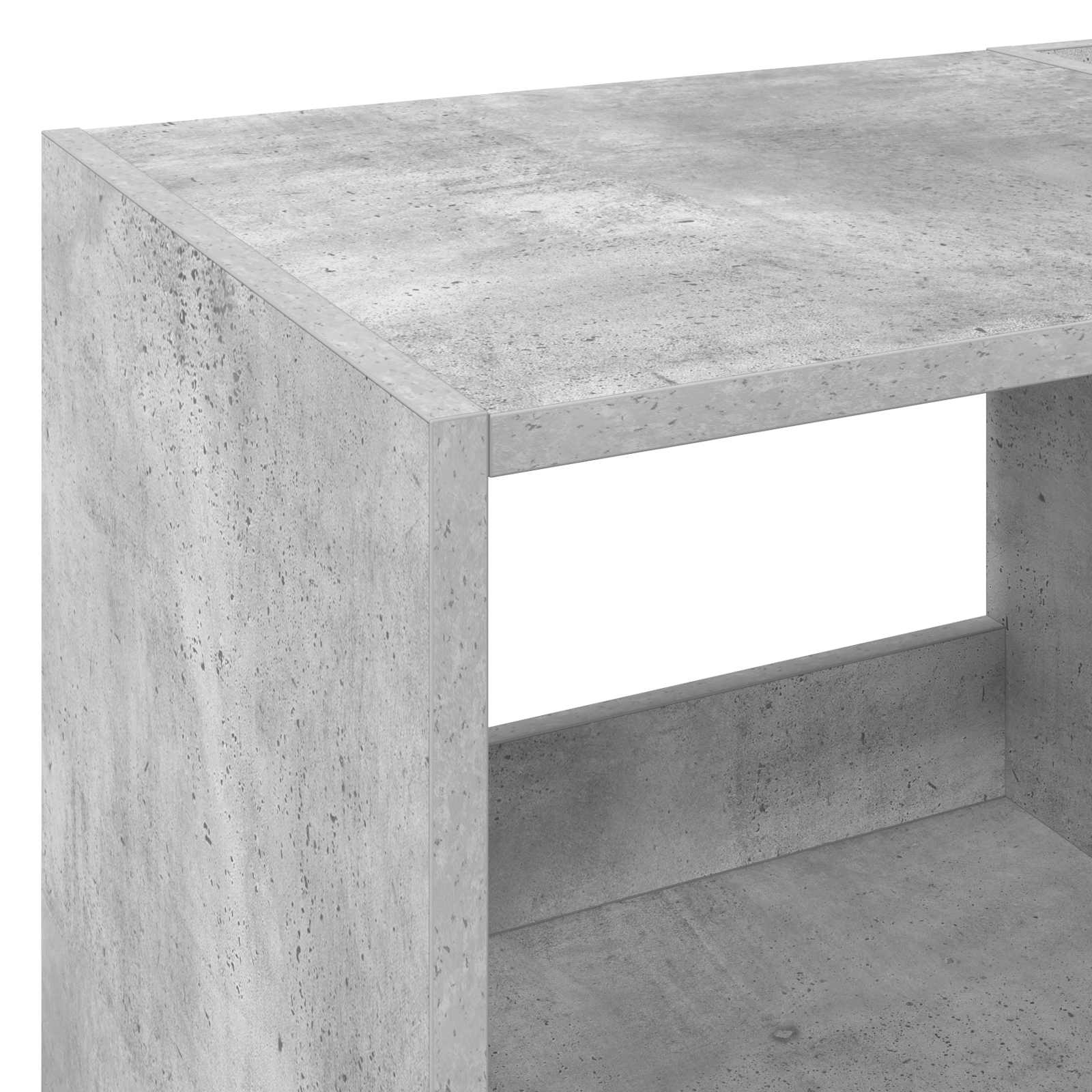 Βάση πικάπ Γκρι Σκυροδέματος 82 x 39,5 x 82,5 εκ - Pakobazaar