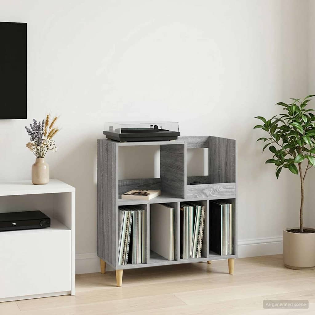 Βάση πικάπ Γκρι Sonoma 82 x 39,5 x 82,5 εκ Επεξεργασμένο Ξύλο - Pakobazaar