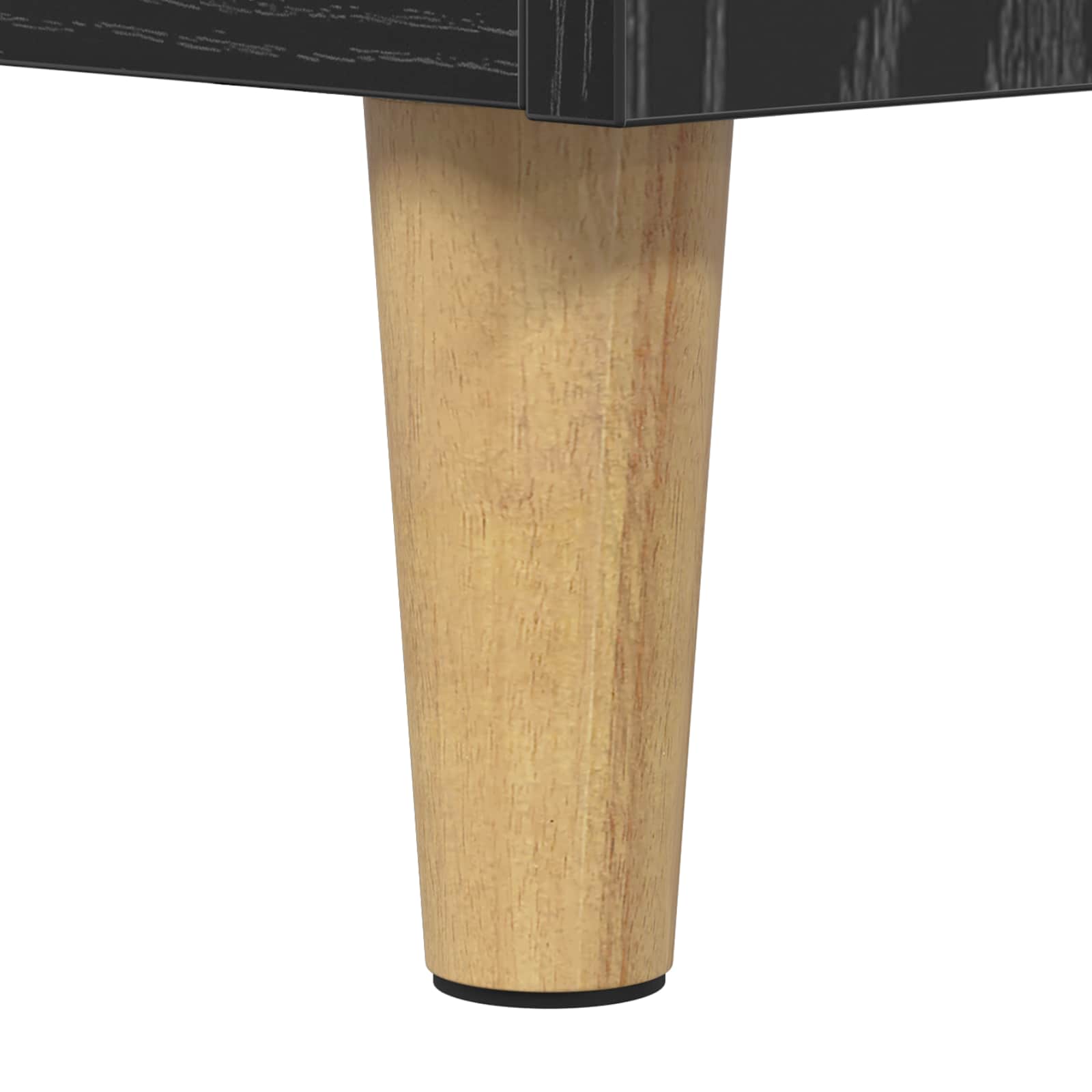Βάση πικάπ Μαύρη Δρυς 71 x 39,5 x 83 εκ. Επεξεργασμένο Ξύλο