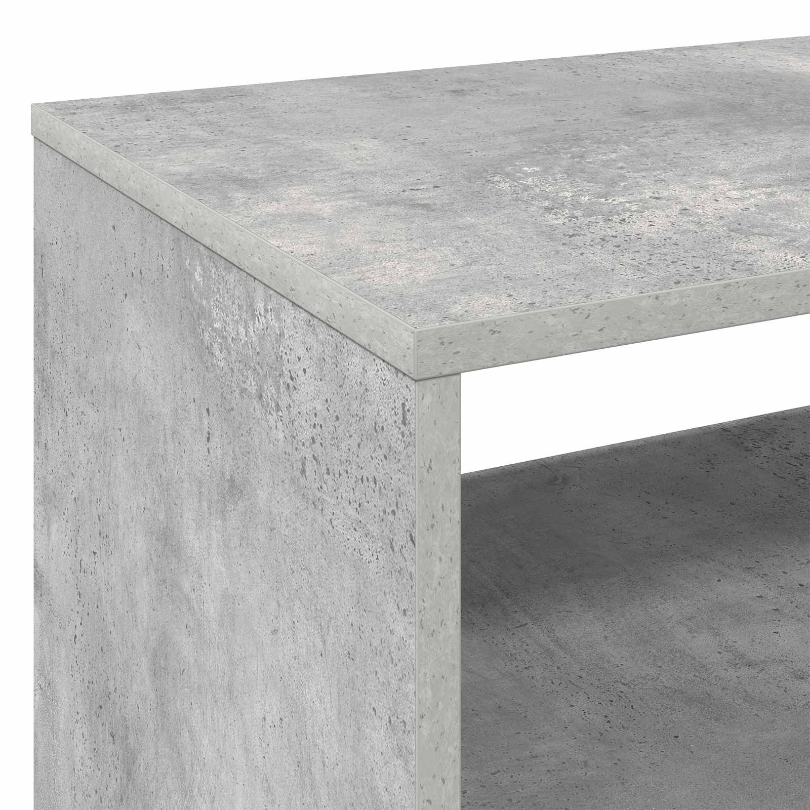 Βάση πικάπ Γκρι Σκυροδέματος 71 x 39,5 x 83 εκ.