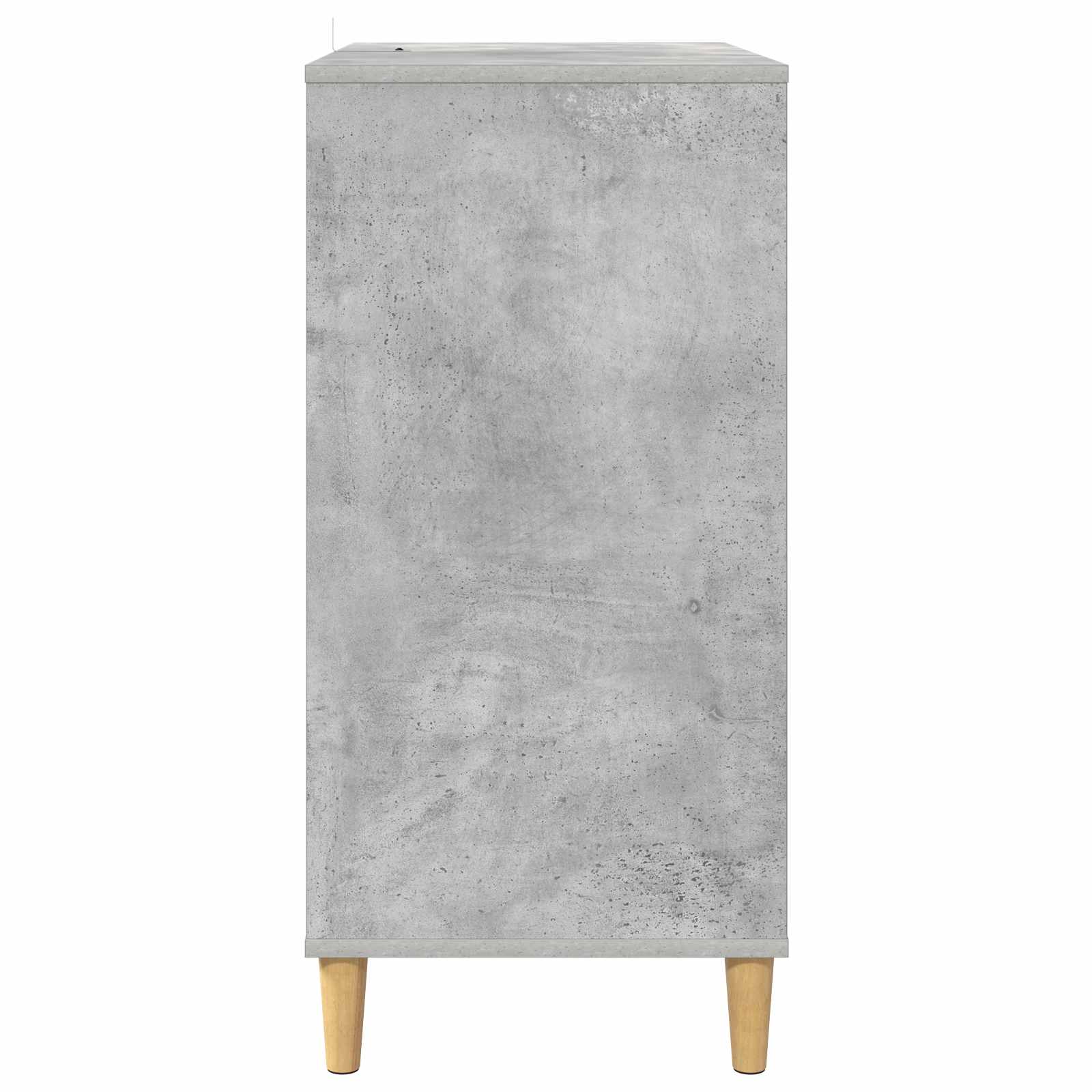 Βάση πικάπ Γκρι Σκυροδέματος 71 x 39,5 x 83 εκ.