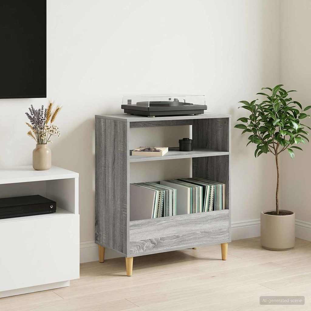 Βάση πικάπ Γκρι Sonoma 71 x 39,5 x 83 εκ. Επεξεργασμένο Ξύλο - Pakobazaar