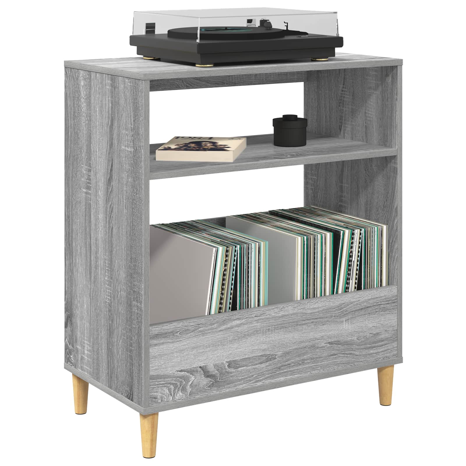 Βάση πικάπ Γκρι Sonoma 71 x 39,5 x 83 εκ. Επεξεργασμένο Ξύλο - Pakobazaar