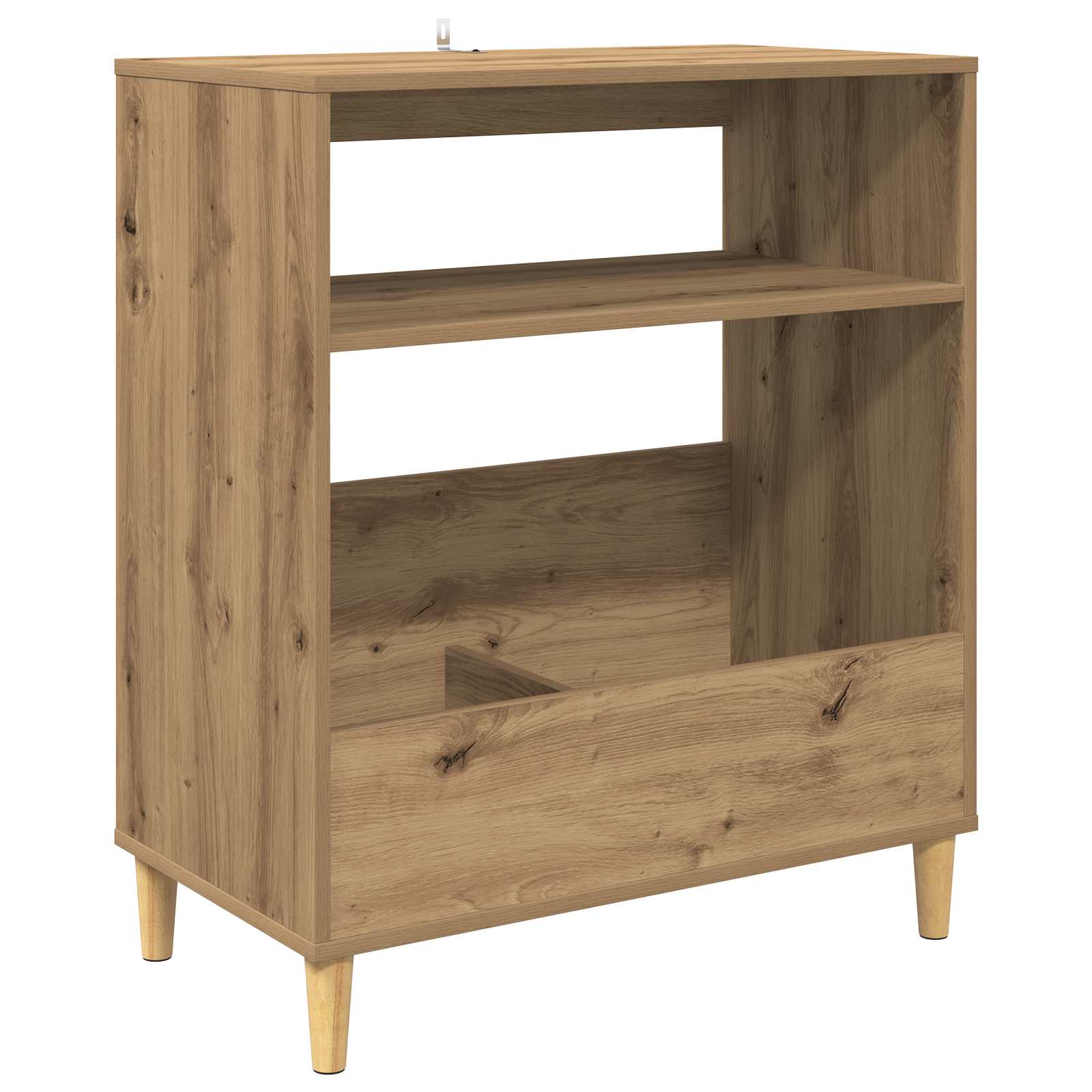 Βάση πικάπ Artisan Δρυς 71 x 39,5 x 83 εκ. Επεξεργασμένο Ξύλο