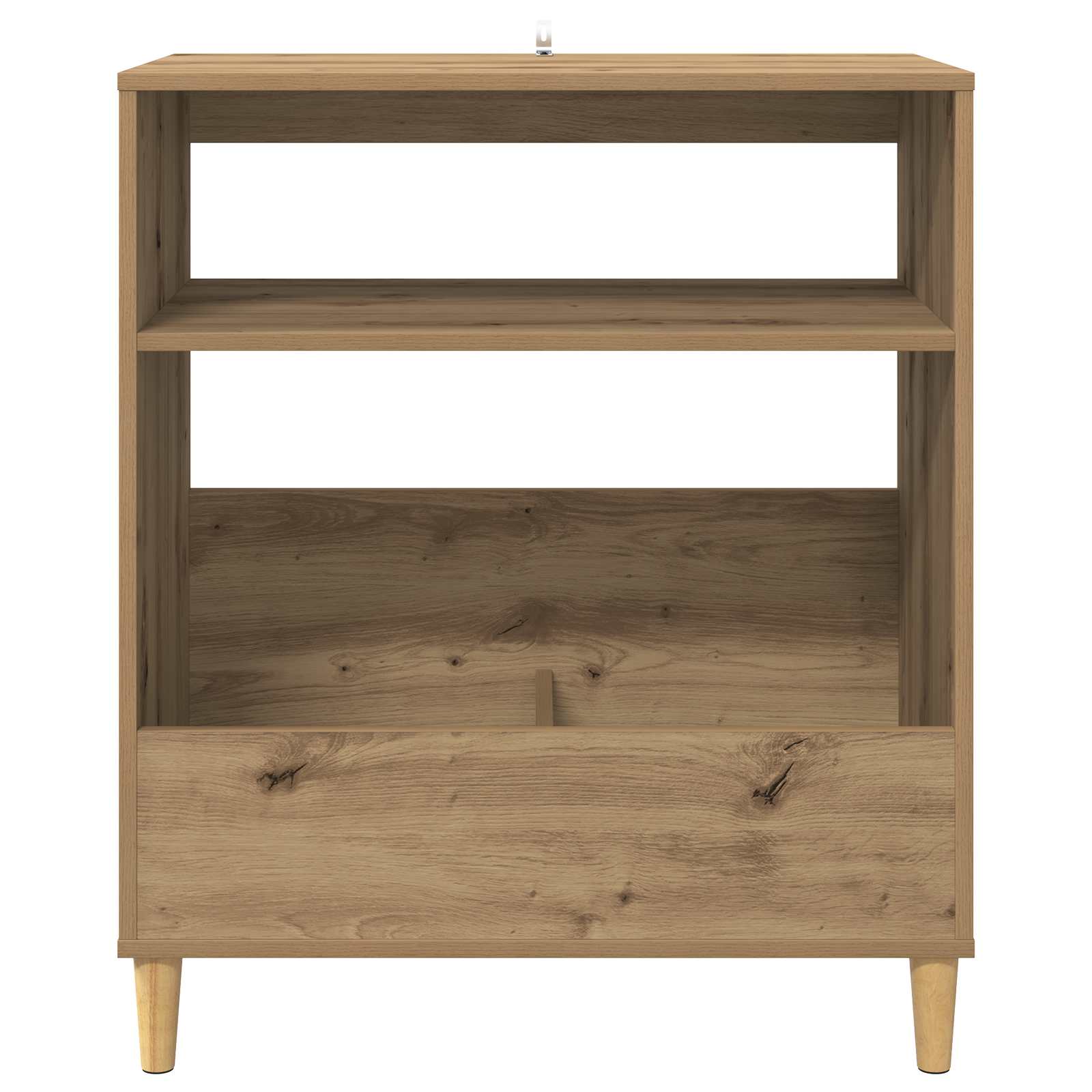 Βάση πικάπ Artisan Δρυς 71 x 39,5 x 83 εκ. Επεξεργασμένο Ξύλο
