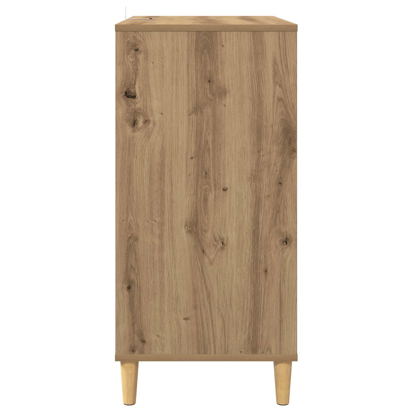 Βάση πικάπ Artisan Δρυς 71 x 39,5 x 83 εκ. Επεξεργασμένο Ξύλο