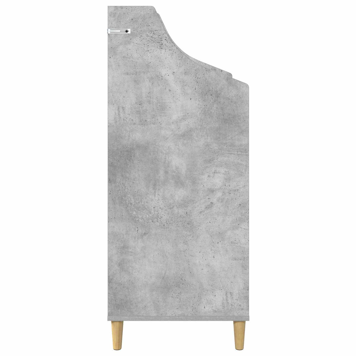 Ράφια Μέσων Γκρι Σκυροδέματος 70,5 x 46 x 112 εκ.