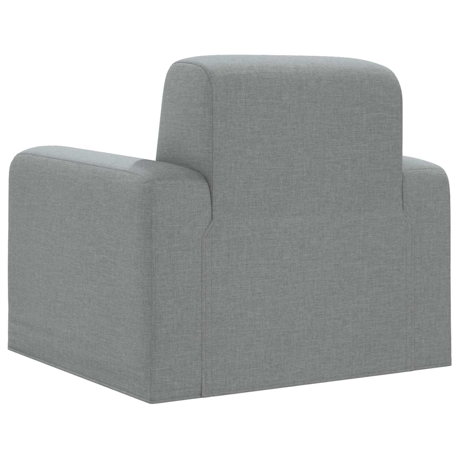 Πολυθρόνα Ανοιχτό γκρι Ύφασμα