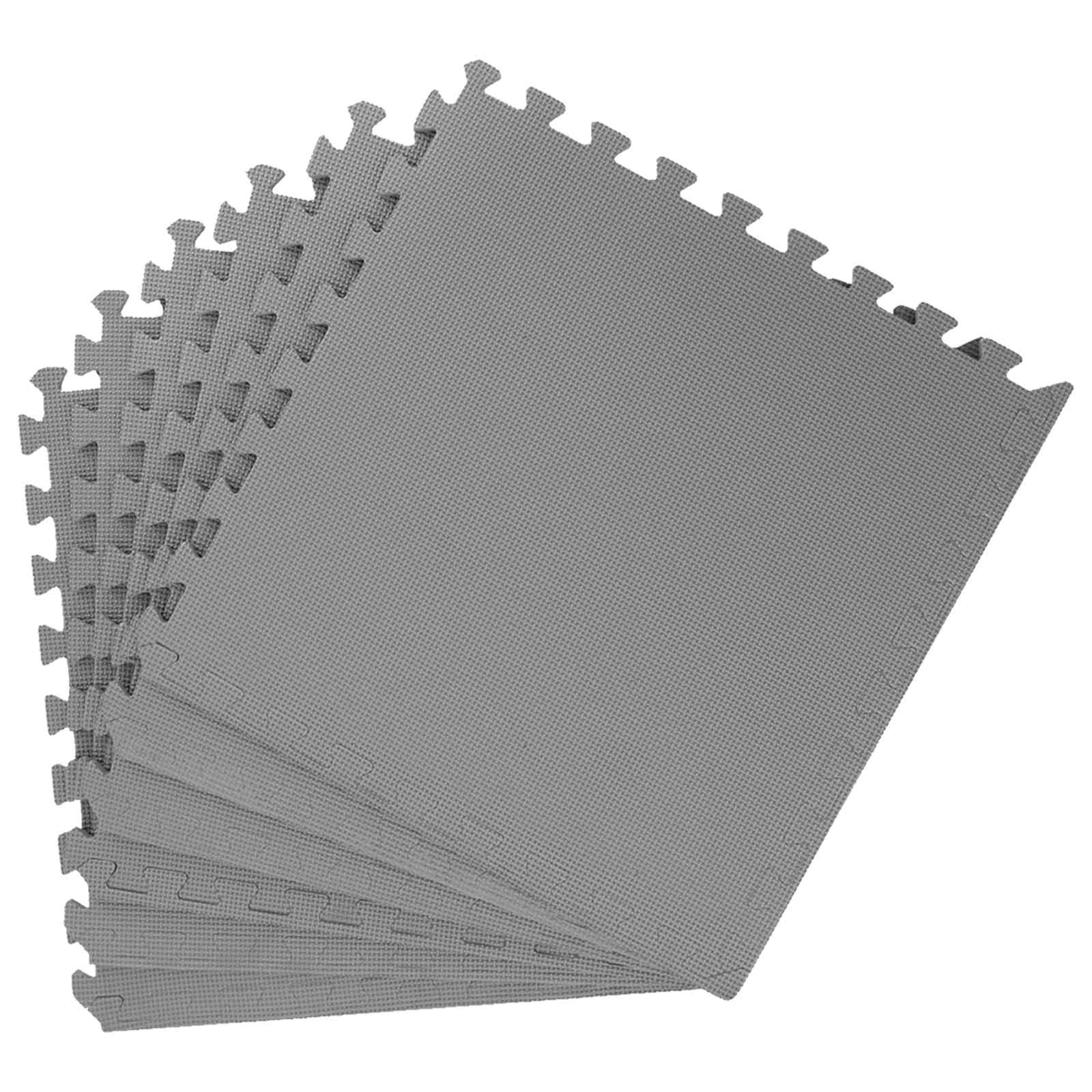 Πατάκια 24 pcs Γκρι 8,64 m² Φελιζόλ EVA