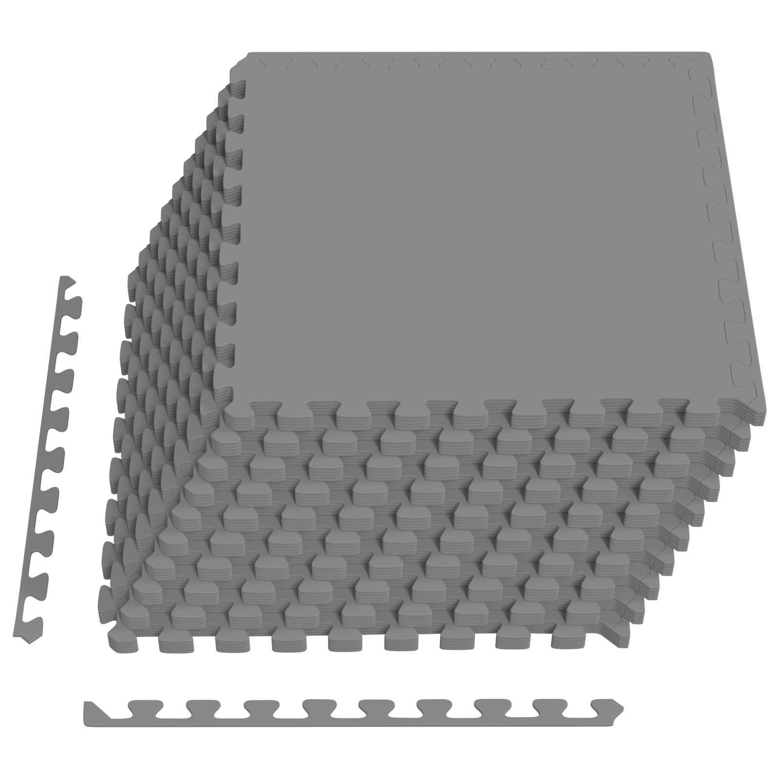 Πατάκια 50 pcs Γκρι 18 τ.μ. Φελιζόλ EVA