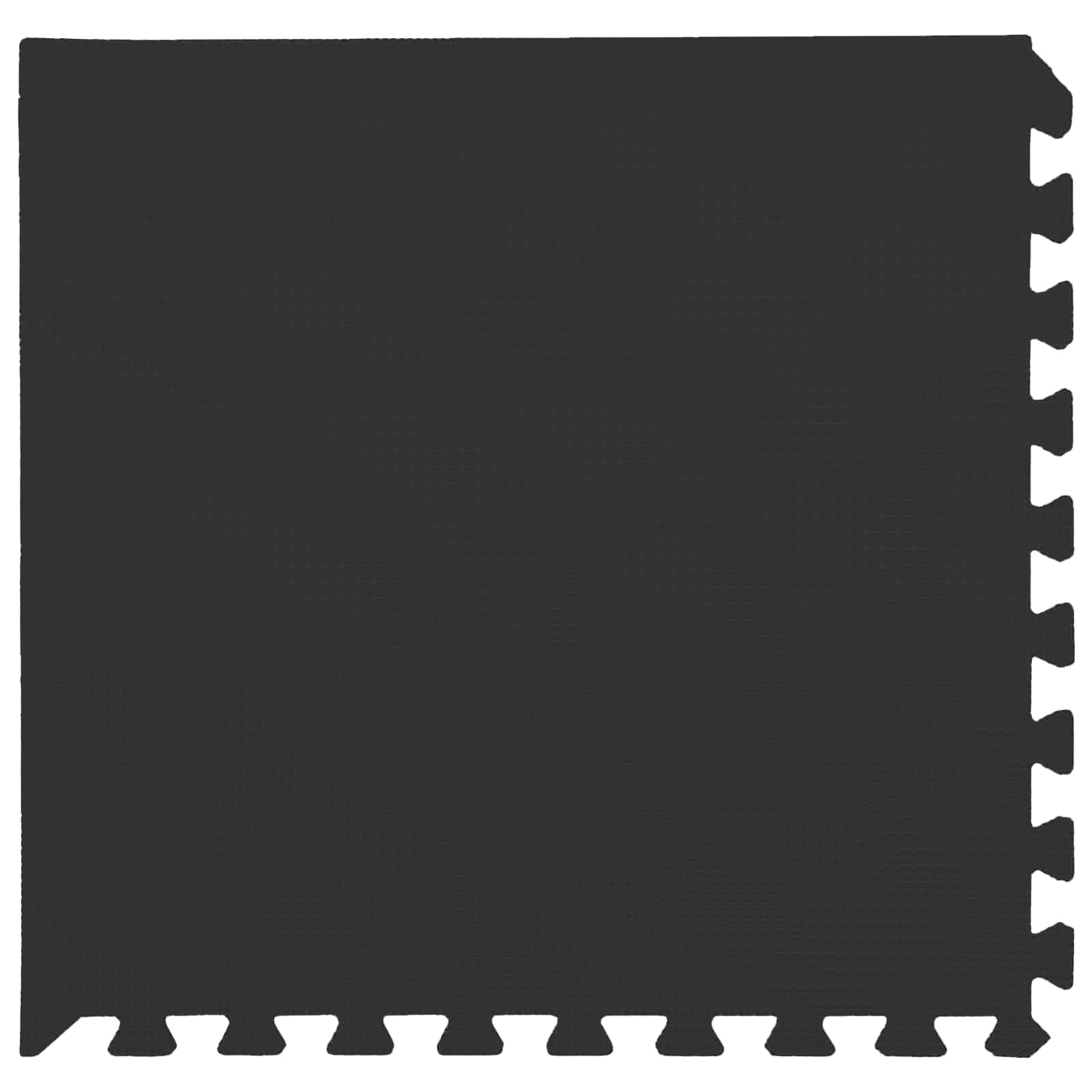 Πατάκια 24 pcs Μαύρο 8,64 m² Φελιζόλ EVA