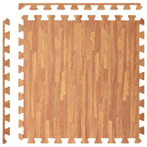 Πατάκια 24 pcs ξύλο 8,64 m² Φελιζόλ EVA - Pakobazaar