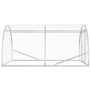 Κοτέτσι Ασημί 200 x 150 x 100 cm Γαλβανισμένος Χάλυβας