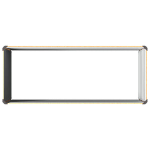 Υψωμένο Κρεβάτι Κήπου Φυσικό 100 x 40 x 55 cm - Pakobazaar